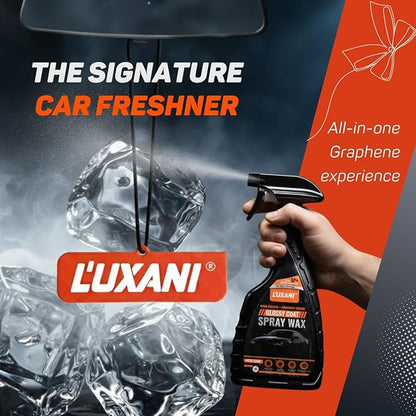 L’UXANI Graphene Ceramic Spray Coating | Advanced Graphene Technology | Professional Hydrophobic Top Coat for Cars, Motorcycles, RVs & Boats | Deep Gloss, Easy Application, Long-Lasting Protection