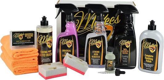 McKee's 37 MKCS-100-KIT SiO2 Ceramic Series Complete Coating Kit for Paint, Glass, Wheels, Chrome