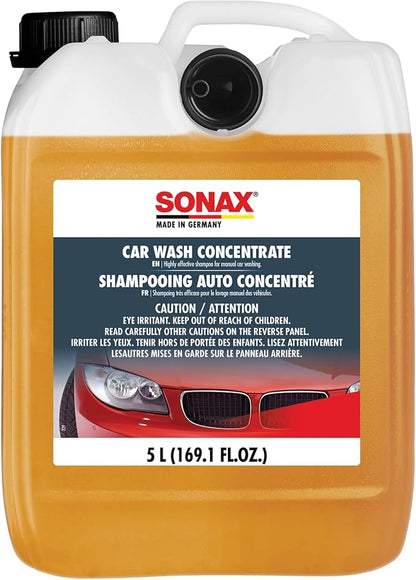SONAX (314500 Car Wash Shampoo Concentrate - 169 fl. oz.