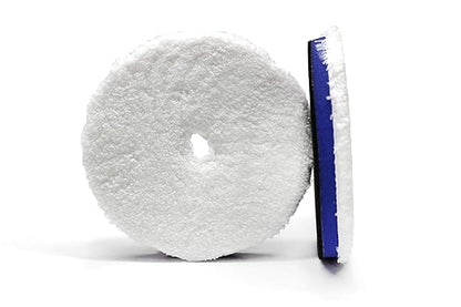 Maxshine 5" Universal Microfiber Polishing Foam Pad for Cutting – Ultra-Soft Microfiber with Hook & Loop – Compatible with DA & Rotary Polishers – Ideal for Paint Correction