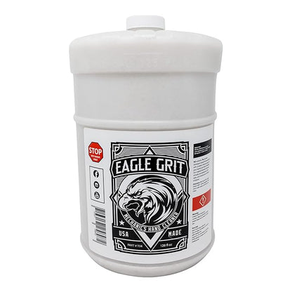 Eagle Grit Heavy Duty Industrial Hand Cleaner – USA Made Mechanic Soap – Silica-Based, Solvent-Free Hand Degreaser – Removes Grease, Oil, Paint, & More – Moisturizing, Eco-Friendly –Gallon Wall Refill