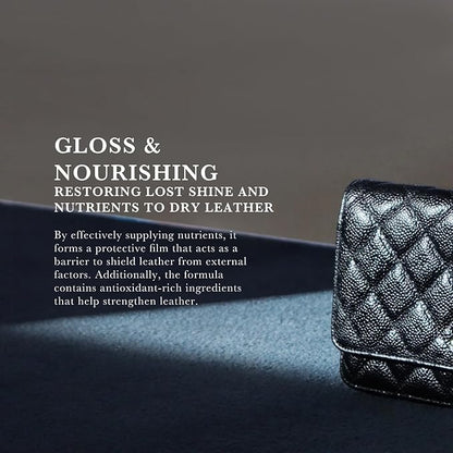 Leather Conditioner Essence for Luxury Handbags, Couches, Purse, High-End Care for Fine Leather Oil Type Made in Korea