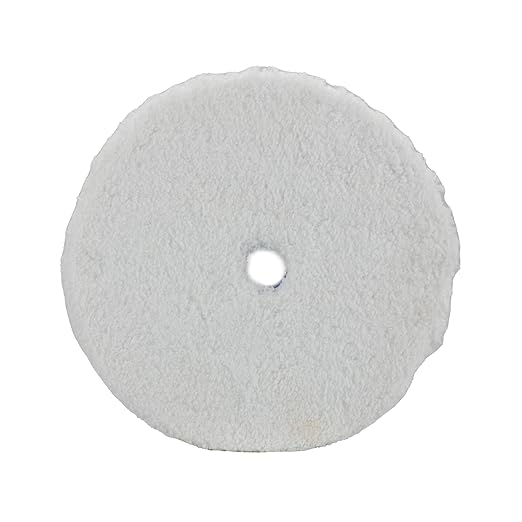 Maxshine 5" Universal Microfiber Polishing Foam Pad for Cutting – Ultra-Soft Microfiber with Hook & Loop – Compatible with DA & Rotary Polishers – Ideal for Paint Correction