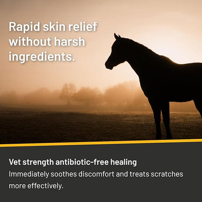Silver Honey Rapid Relief 6oz Spray for Horses Only, Use for Equine Scratches/Pastern Dermatitis/Mud Fever/Dew Poisoning/Cracked Heels