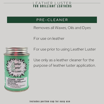 Skin Revolution Leather Luster Patent Leather Polish, Cleaner and Conditioner | Made in the USA, 4oz