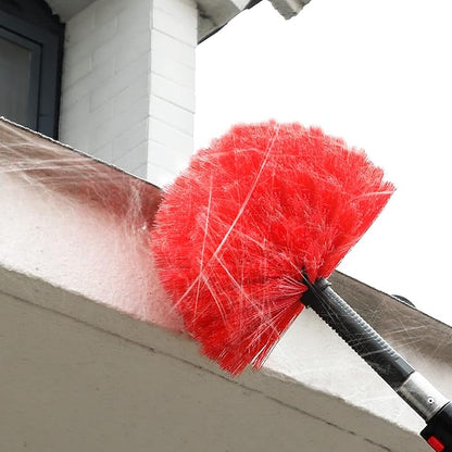 20 Foot High Reach Dusting Kit with 5-12 Foot Extension Pole // High Ceiling Duster with Telescopic Pole // Cobweb Microfiber Duster // Outdoor & Indoor Extendable Duster Cleaning Kit