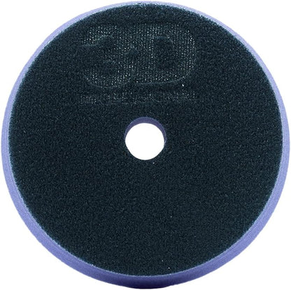 3D Light Purple Foam Polishing Pad | Professional Grade Foam for Polish, Glaze, Wax | Maximizes Paint Gloss | Car Care Detailing | Superior Finish for Automotive Painted Surfaces | 5.5” Round