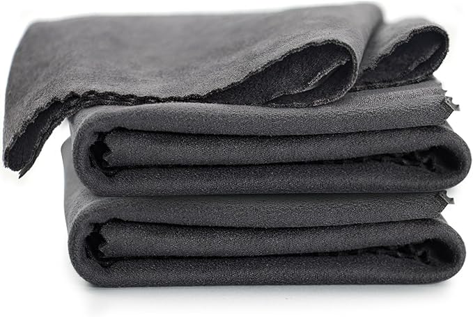 BOVPCAO 5/3 Pack Microsuede Gun Cloth - 12"x12" Gun Cleaning Cloth Lint Free - Soft and Washable Gun Cleaning Rags - Professional Gun Cleaning Supplies