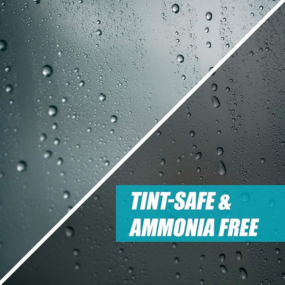 Invisible Glass 92184-4PK Premium Glass Cleaner with Rain Repellent for Exterior Automotive Glass and Windshields to Shield Against Rain, Snow, and Sleet, 22 Fl Oz, Pack of 4