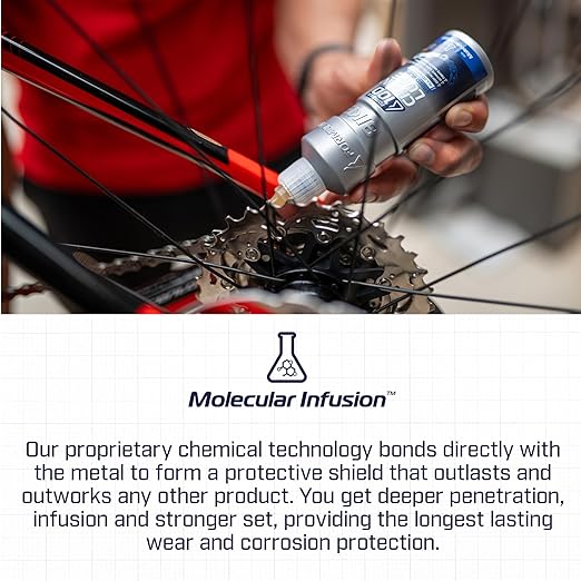Formula 100 All Conditions Bike Chain Lube – All-Weather Lubricant for Bicycles & Electric Bikes – Protects Against Wear, Reduces Friction, Fights Corrosion – 50ml (1.69 oz)
