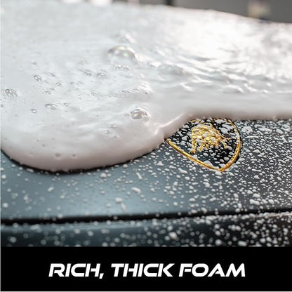 VIKING Professional Foam Cannon for Car, Adjustable Spray Nozzle, 1.1 Liter Soap Canister, 1/4" Quick Connect Plug for Pressure Washer and Car Detailing Kit