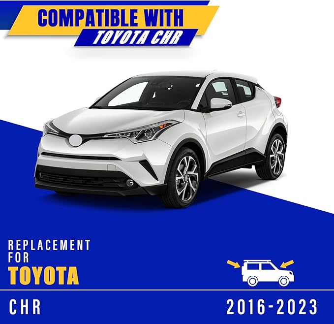 3 wipers Replacement for 2016-2021 2022 2023 Toyota CHR, Windshield Wiper Blades Original Equipment Replacement - 26"/16"/14" (Set of 3)