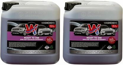 Foam Cannon Ready to Use - Touchless Car Wash Shampoo (1 Gallon, 128 oz) – No Mixing Ratio Required - Commercial Grade Auto Cleaner – Great for Cars, Trucks, Motorcycles, Mopeds, ATVs - Wash Chems (2)