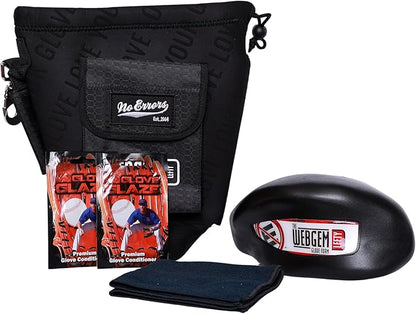 No Errors WebGem Fielder’s Glove Care System – Formation & Break-in Tool for Baseball Mitts, Holds Shape, Essential Gear, Gift for Players