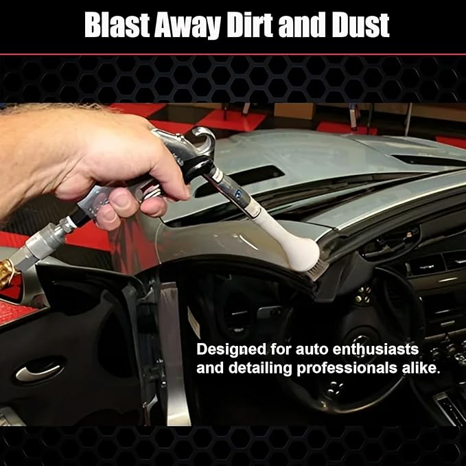 Air Blow Out Tool for Tornador, Z-014 High-Performance Car Air Blower for Fast Car Detailing, Quickly Cleans & Dries Hard-to-Reach Areas,Car Cleaning Gun Professionals Essential Tool