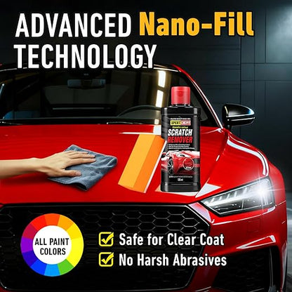 Car Scratch Remover for Vehicles, Scratch Repair and Swirl Remover, Car Paint Scratch Remover & Restorer Kit, Polishing Wax Scratch Remover for Vehicles
