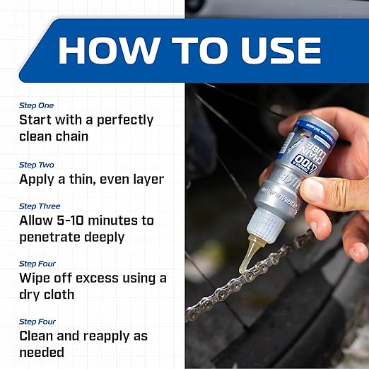 Formula 100 All Conditions Bike Chain Lube – All-Weather Lubricant Bicycles & Electric Bikes – Protects Against Wear, Reduces Friction, Fights Corrosion – 300ml Aerosol (10.14 oz)