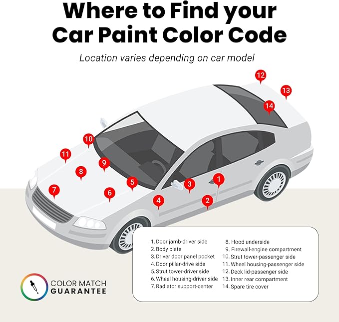 TouchUpDirect F4T Cypress Green Pearl Compatible with Subaru Exact Match Touch Up Paint Brush - Platinum Kit
