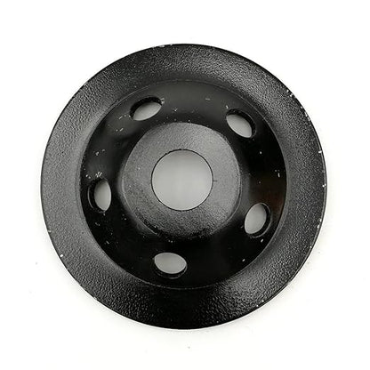 SHDIATOOL 4 Inch Single Row Diamond Grinding Cup Wheel for Concrete Granite Marble Masonry Brick Fits 5/8 Inch Arbor