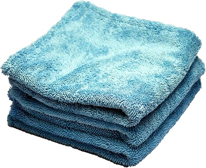 McKee's 37 MK37-G1100-3 Glacier 1100 GSM Drying Towel, 16 x 16 Inches, (Pack of 3)