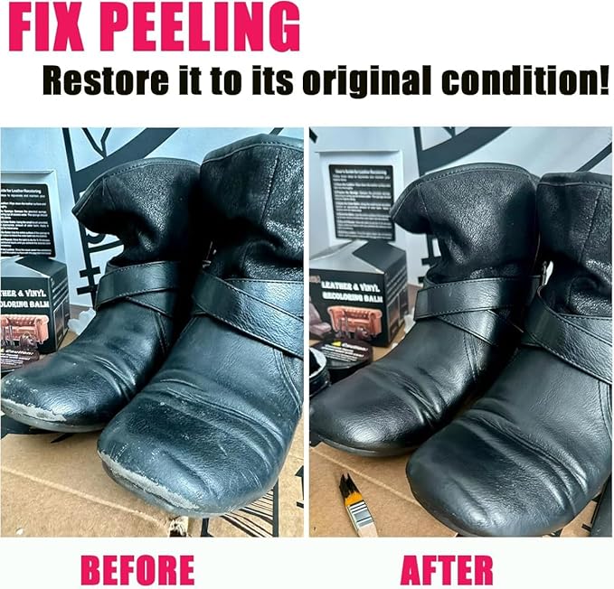 UP22YOU Beige Leather Recoloring Balm, Leather & Vinyl Color Restorer Conditioner – Repairs Faded & Scratched Leather Color, Suitable for Sofas, Car Seats, Shoes, and Furniture