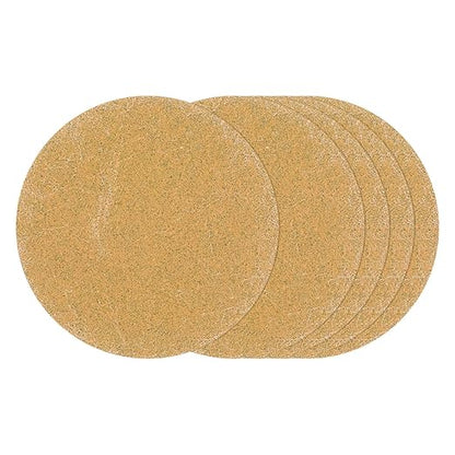 Kozelo 10 Pcs Sanding Discs 1 Inch 180 Grit Hook and Loop Random Orbital Sandpapers Suitable for Drywall Sander Wood Metal Furniture, Yellow