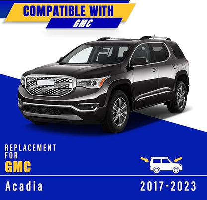 3 wipers Replacement for 2017-2023 GMC Acadia, Windshield Wiper Blades Original Equipment Replacement - 24"/20"/10" (Set of 3) U/J Hook