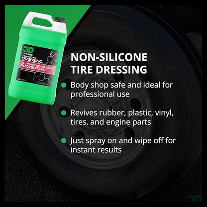 3D Non-Silicone Dressing - Body Shop Safe Dressing - Silicone-Free 1 Gallon