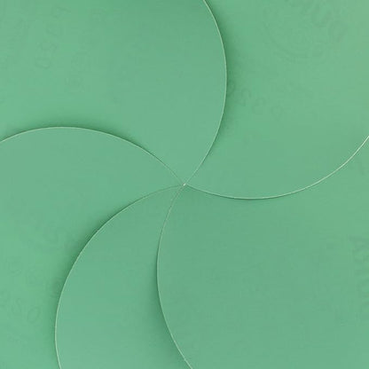 Dura-Gold Premium 6" Green Film PSA Sanding Discs - 320 Grit (Box of 25) - Self Adhesive Stickyback Sandpaper for DA Sander, Finishing Fine Cut Abrasive - Sand Automotive Car Paint, Woodworking Wood