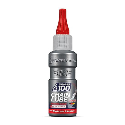 Formula 100 Power Drive eBike Chain Lube – Lubricant for Electric Bikes – Durable Corrosion & Wear Protection, Friction Reduction, Race Day Blend – 50ml (1.69 oz)