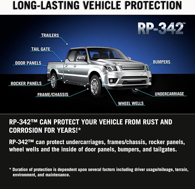 Cosmoline RP-342 Black Rust Preventive Spray (Military-Grade) 12-Cans