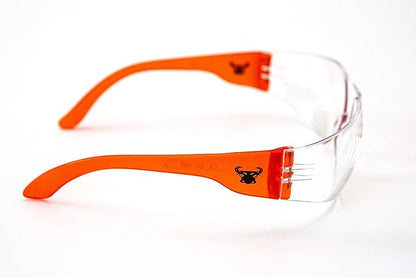 EyePRO Safety Glasses & Goggles Set, Clear Anti-Fog Lens, UV400 Protection, ANSI Z87.1 Certified, Adjustable, 6/12 Pack