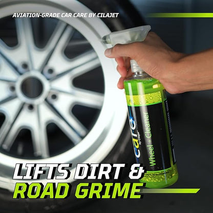Care Wheel Cleaner (16 oz) - Professional Rim Cleaning Solution for Car and Truck Tires, Heavy Duty Formula, Brake Dust Remover, Safe for All Wheel Types, Made in USA