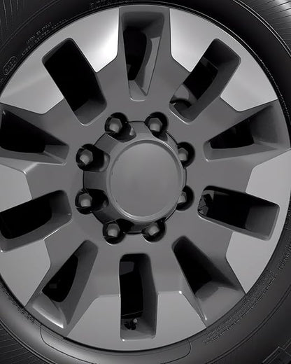32pcs 14x1.5 OEM Lug Nuts for Chevy Silverado GMC Sierra 2500 3500,14mmx1.5 Black One-Piece Wheel LugNuts 1.75" H 7/8" Hex Replacement 2012+ Ram 2500 3500, 8 Lug Stock Wheel GM Part No 611-236 9596070