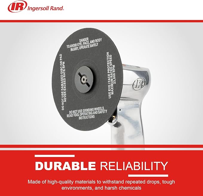 Ingersoll Rand 317-B - 3" and 5" Sander, Fiber Pad, 18000 RPM, 0.45 HP