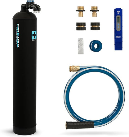 PRO+AQUA RinseMaster X | Spotless 10,300 Gallon Deionizer Spot-Free System for Car Wash, Manufacturing Washing, High Capacity Spotless Water for Factory Use
