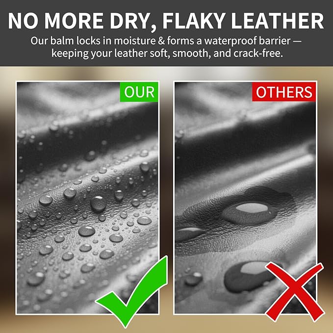 SHABEIBEI Leather Recoloring Balm with 100ml Mink Oil, Dark Gray Leather Repair Kit and Scratch Remover for Furniture, Car Seats, Sofas, Dye & Restorer for Couches, Vinyl, PU, Faux