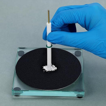 stonylab Glass Polishing Base, Electrode Polishing Support Stand for Metal Electrode Polishing, Durable and Easy to Clean