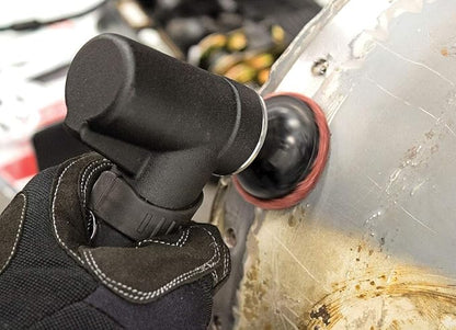 Eastwood 2 in. Surface Prep Tool Air Pneumatic Orbital Sander Disc Grinder Polisher 90 Degree Right Angle Angled Head