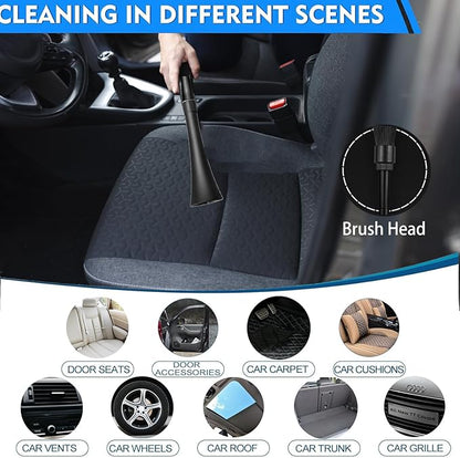 High Pressure Car Cleaning Gun Detailing Interior Dryer Air Blow Gun,Car Cleaning Tools,Air Gun for Compressor Quickly Removes Dirt and Dust Works with Air Compressor