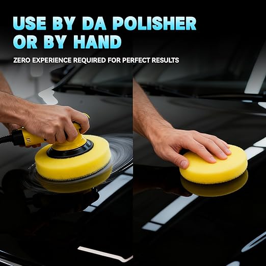 2-Step Polishing Kit, 32oz - Medium Cut Polish & Ultra Fine Glaze for Swirl Removal & Mirror Shine - Perfect Paint Correction & Finishing System - Safe for All Car Paint - Use with DA Polisher
