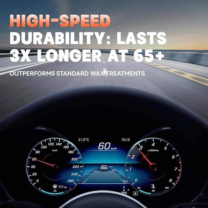 Spray HydroBead Exterior - Water Shedding Coating for Car Windows, Motorcycle Visors, Boat Glass Advanced Water Beading Technology 100ML