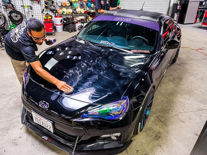 Chemical Guys Black Light Hybrid Radiant Finish - Premium Glaze and Car Sealant for Black and Dark Colors - Enhances Depth, Gloss & Protection on Cars, Trucks, SUVs & More, 16 fl oz Bottle