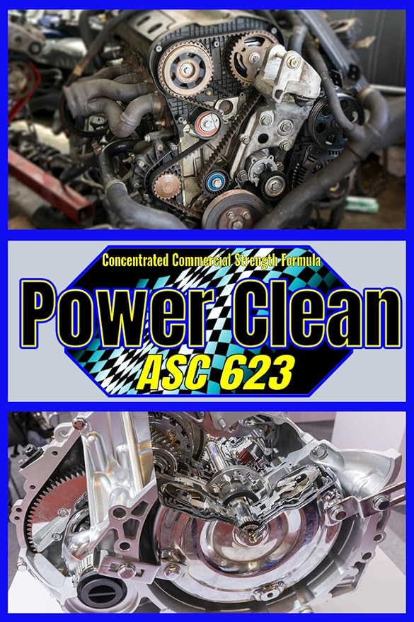 DPI Power Clean ASC 623, Auto Parts Cleaning Detergent Powder Concentrate, Aluminum and Soft Metal Safe- 40 lbs