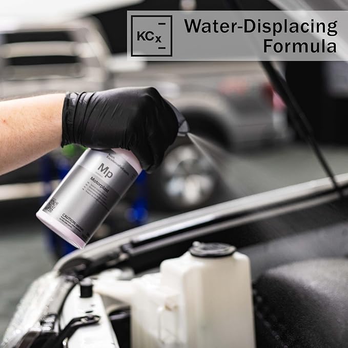 KOCHCHEMIE - Motorplast - Naturally Shiny, Water-Displacing Engine Conserver; Restore Appearance; Elastic Protective Film Protects Power Units from Corrosion & Environmental Factors (500 milliliters)