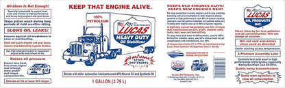 Lucas Oil 10002 Heavy Duty Oil Stabilizer - 1 Gallon