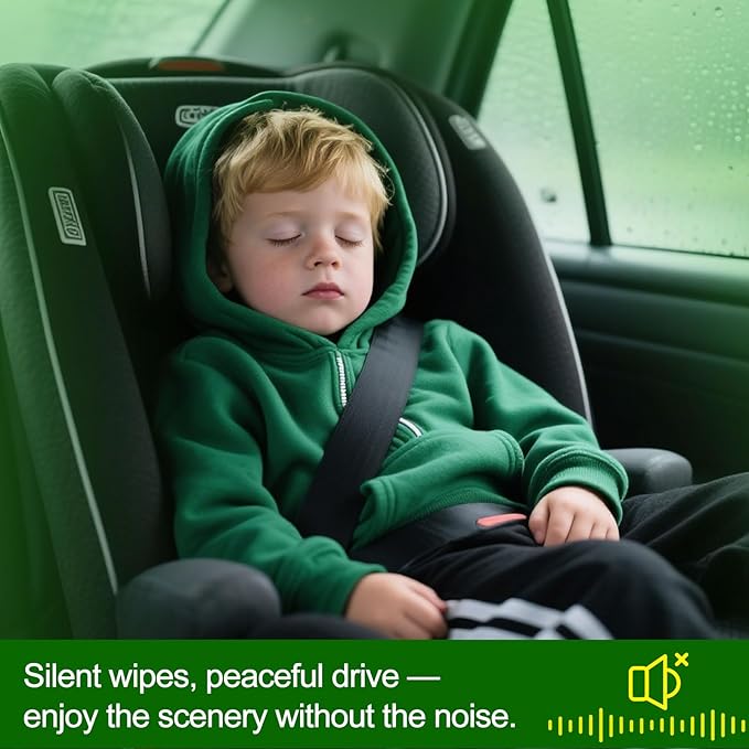 OEM Quality 21in + 19in Premium All-Season Windshield Wiper Blades for Original Equipment Replacement(Set of 2)
