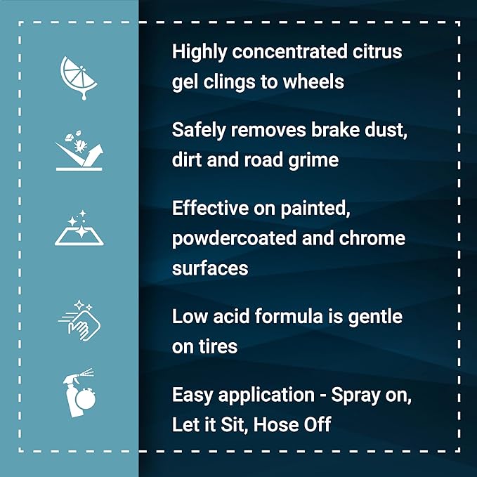 Bling Sauce Wheel Clean Automotive Bundle, Includes Tire Sauce and Wheel Sauce