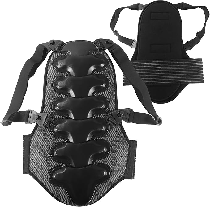 Cienfy Back Spine Protector Anti-Fall Protective Gear for Snowboarding, Skateboarding, Skating and Skiing