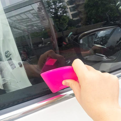 Gomake PPF Squeegee Kit - 5 in 1 Anti-Scratch Soft TPU Squeegee for Vinyl, Small Tint, Paint Protection Film, Vinyl Wrap/Window Tint Tools, Mirror/Window/Household Cleaning